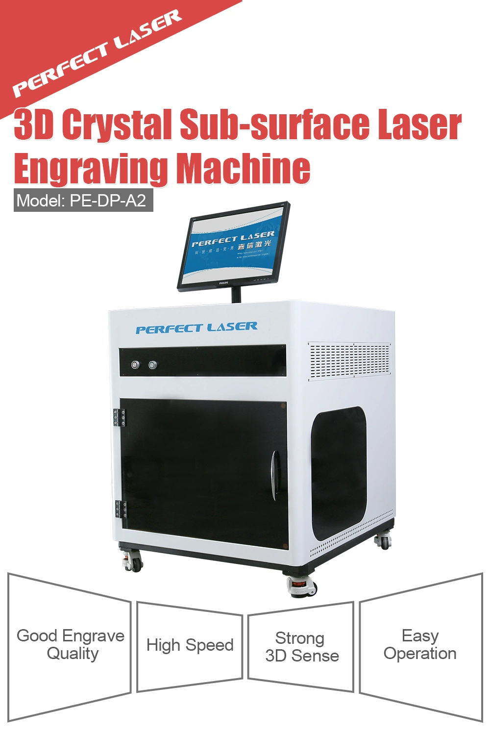 Perfect Laser Hot Selling Crystal Glass Inside 3D Crystal Laser Engraving Machine