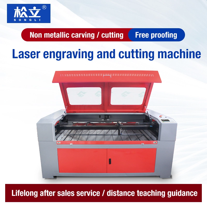 1390 1610 CO2 Laser Cutting and Engraving Machine for /Bamboo/ Leathe/MDF/ Wood/Glass/PVC/Paper