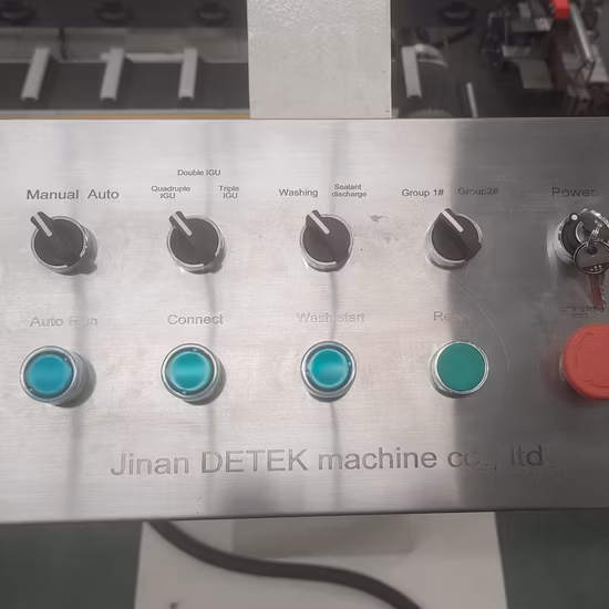 Máquina de vidrio aislante sellador máquina robot de sellado automático vidrio de doble acristalamiento secundario para empresa de procesamiento de vidrio 10% de descuento