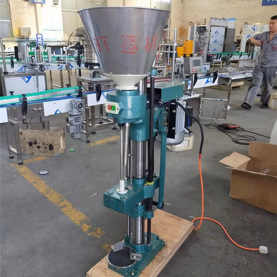 Máquina insertadora de corcho Semi
