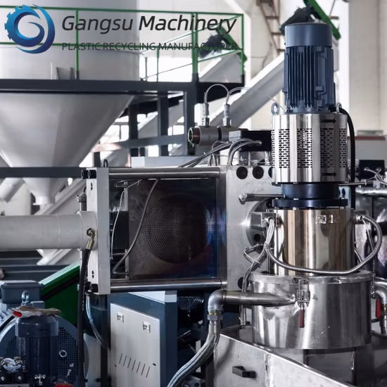 Recicle los gránulos de plástico que hacen la máquina Precio de la máquina de producción