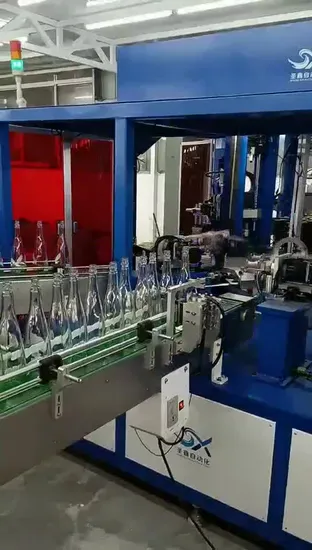 Máquina de serigrafía automática controlada por CNC, etiqueta para botella de vino de vidrio de 4 colores, marca registrada